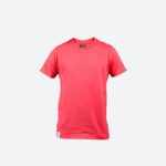 Orange Leather T-Shirt